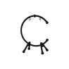 MEINL Sonic Energy Laua Statiiv Gongile TMTGS-M