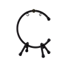 MEINL Sonic Energy Laua Statiiv Gongile TMTGS-L