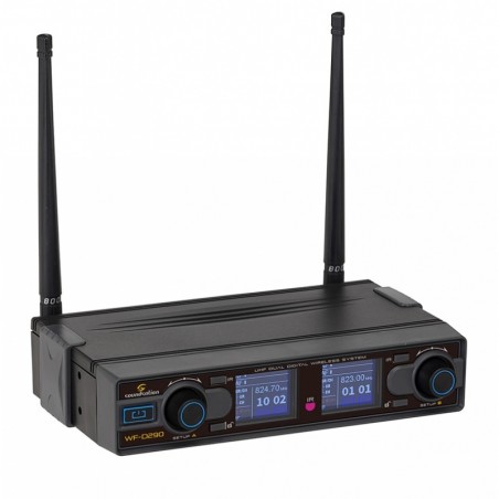 UHF Dual Digital Wireless Microphone System Soundsation WF-D290HH