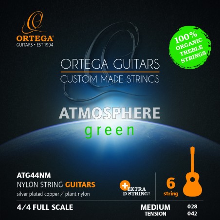 Nailonkeelte komplekt Ortega ATG44NM
