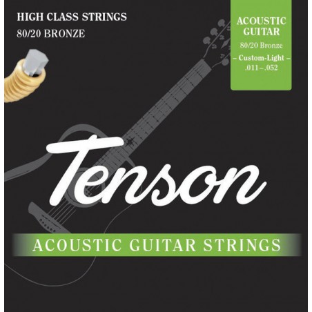 PURE GEWA Strings for Acoustic Guitar Tenson Bronze .011-.052