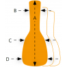 Tenor ukulele bag Ortega OUB-TE-GRJ