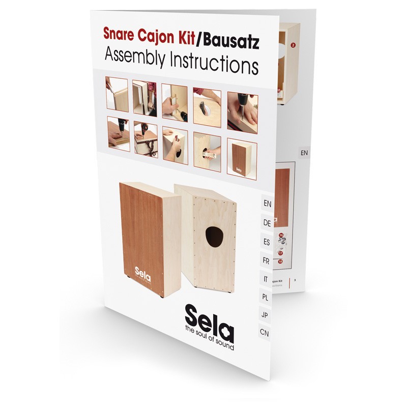 Sela Snare Cajoni kokkupanemise komplekt SE 001