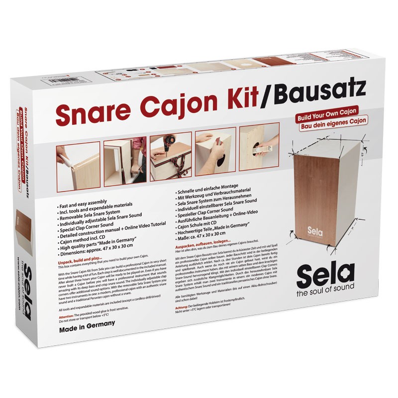 Sela Snare Cajoni kokkupanemise komplekt SE 001