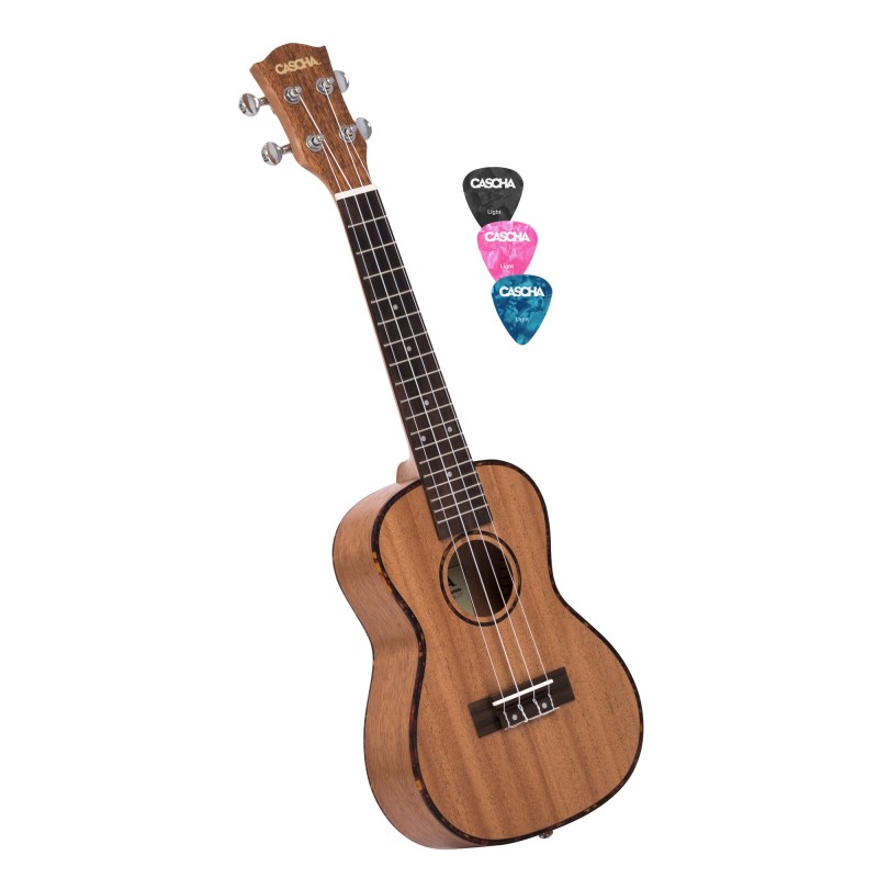 Kontsert ukulele komplekt Cascha HH 2252