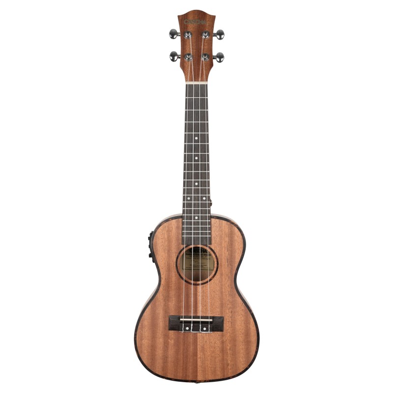Cascha Premium Mahogany Concert Ukulele with pickup system HH 2035E