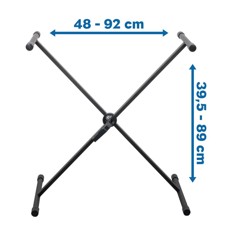 Keyboard Stand Single X-Frame Cascha HH 2180