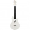 Cascha kontsert ukulele komplekt Carbon Fibre white