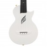 Cascha kontsert ukulele komplekt Carbon Fibre white