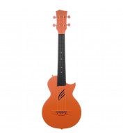 Cascha kontsert ukulele komplekt Carbon Fibre Orange