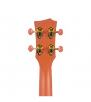 Cascha kontsert ukulele komplekt Carbon Fibre Orange
