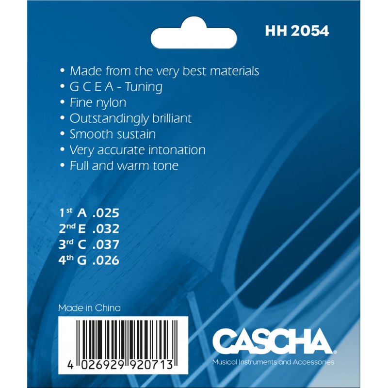Premium Concert Ukulele Strings (4 strings set G C E A)