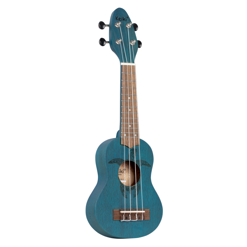 Vasakukäeline sopranino ukulele Keiki K1-BL-L