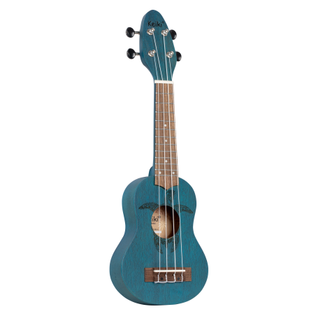 Vasakukäeline sopranino ukulele Keiki K1-BL-L