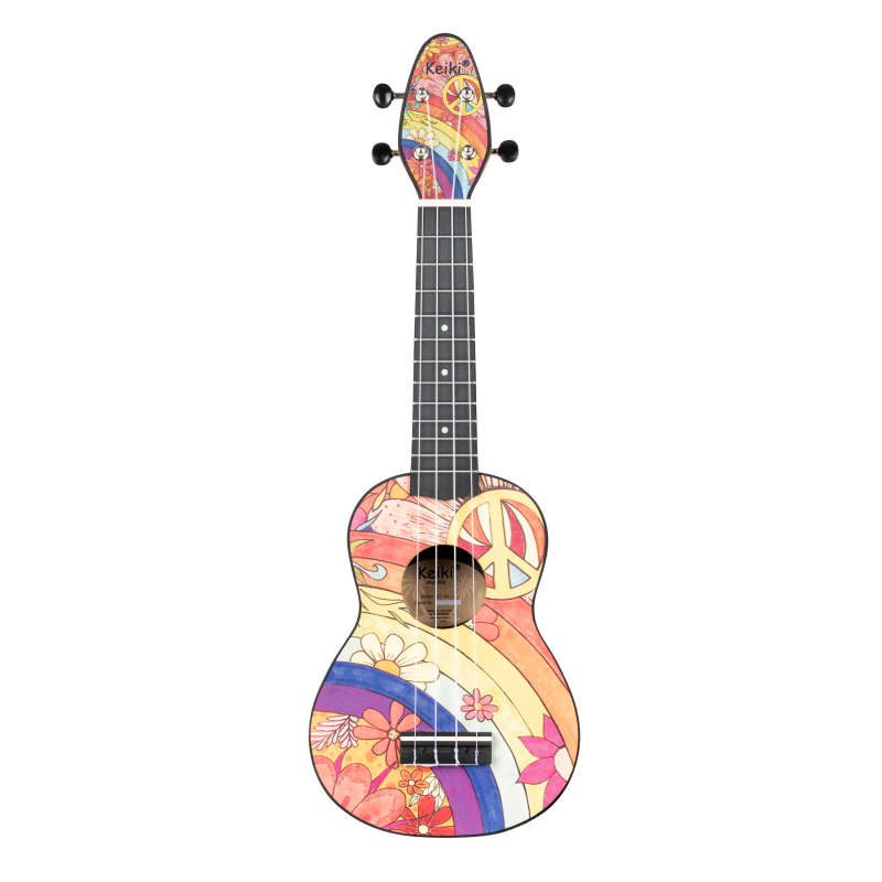 Vasakukäeline sopran ukulele Keiki K2-68-L