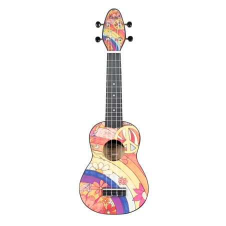 Vasakukäeline sopran ukulele Keiki K2-68-L