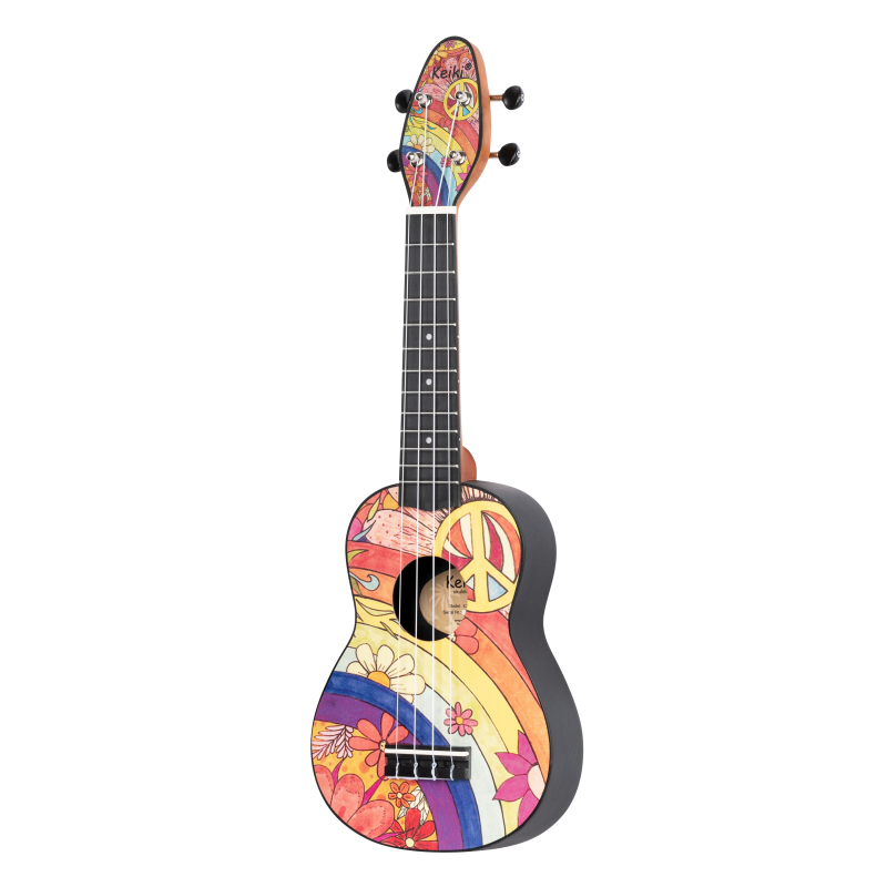 Vasakukäeline sopran ukulele Keiki K2-68-L