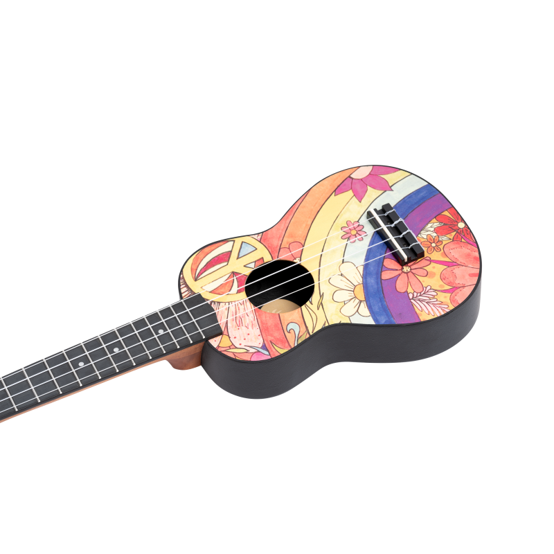 Vasakukäeline sopran ukulele Keiki K2-68-L