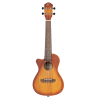 Vasakukäeline kontsert ukulele Ortega RUDAWN-CE-L