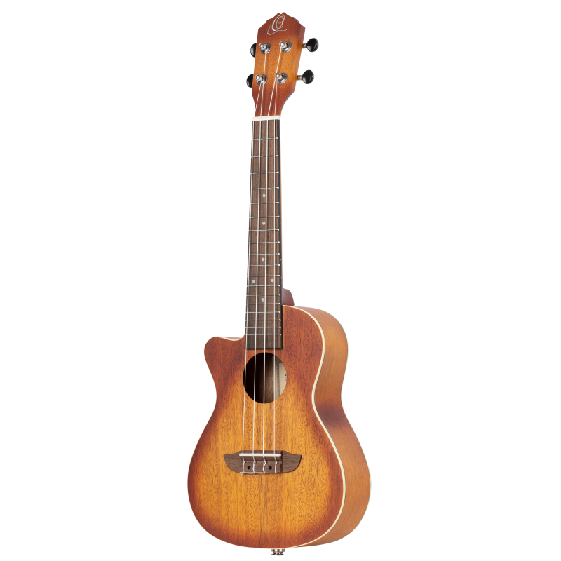 Vasakukäeline kontsert ukulele Ortega RUDAWN-CE-L