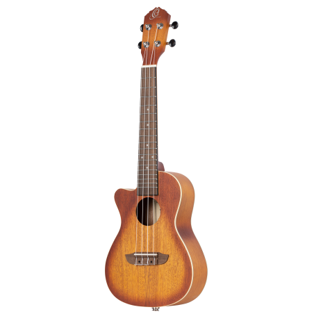 Vasakukäeline kontsert ukulele Ortega RUDAWN-CE-L
