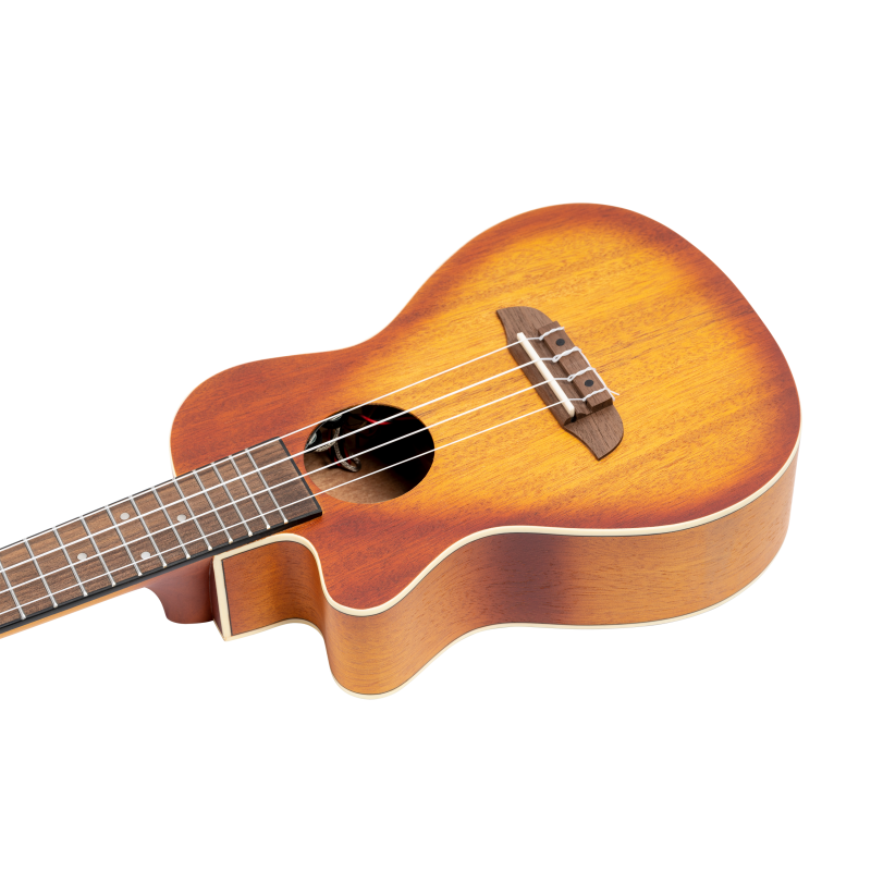 Vasakukäeline kontsert ukulele Ortega RUDAWN-CE-L