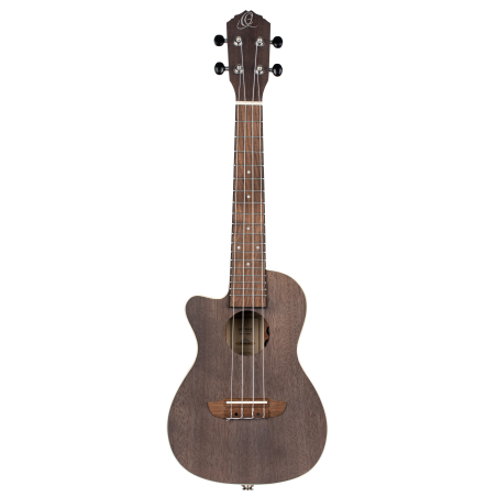 Vasakukäeline kontsert ukulele Ortega RUCOAL-CE-L