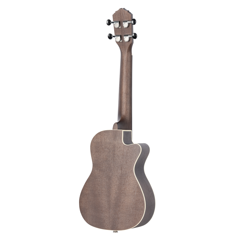 Vasakukäeline kontsert ukulele Ortega RUCOAL-CE-L