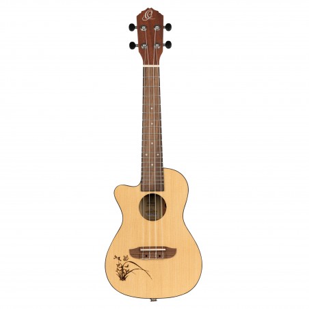 Vasakukäeline kontsert ukulele Ortega RU5CE-L