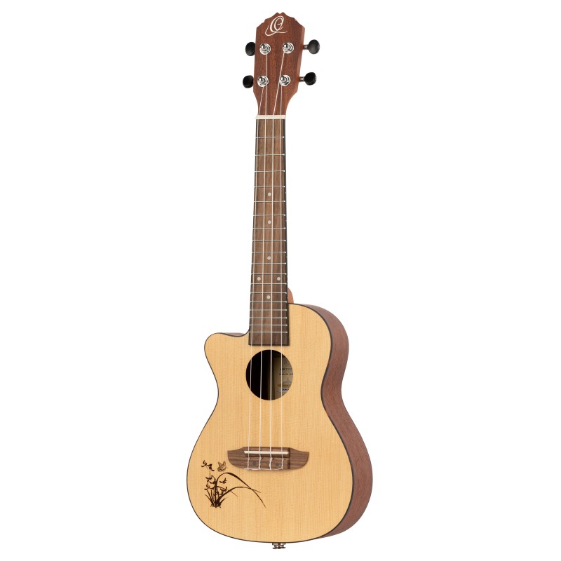 Vasakukäeline kontsert ukulele Ortega RU5CE-L