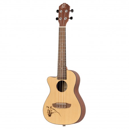 Vasakukäeline kontsert ukulele Ortega RU5CE-L