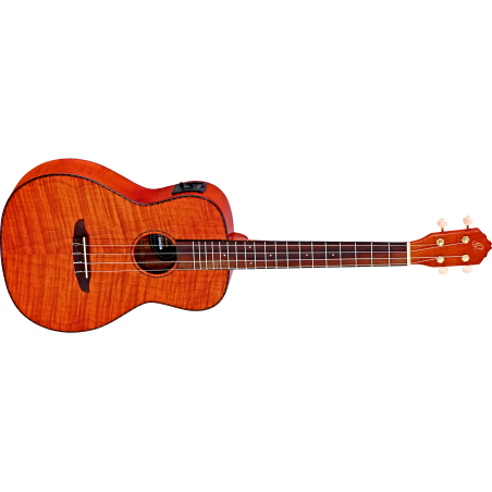 Elektroakustiline bariton ukulele Ortega RUE14FMH