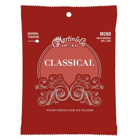 Klassikalise kitarri keeled Martin M260