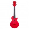 Kontsert ukulele komplekt Cascha carbon HH 2280 punane