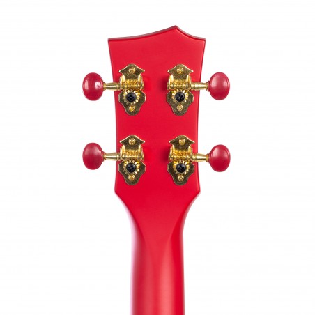 Kontsert ukulele komplekt Cascha carbon HH 2280 punane