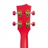 Kontsert ukulele komplekt Cascha carbon HH 2280 punane