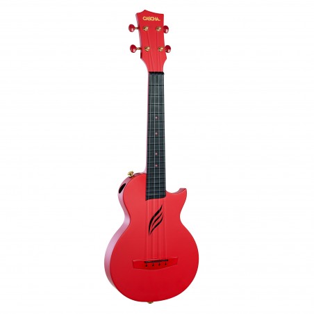 Kontsert ukulele komplekt Cascha carbon HH 2280 punane
