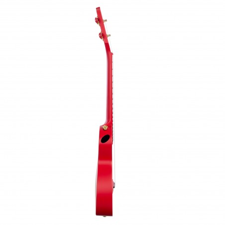 Kontsert ukulele komplekt Cascha carbon HH 2280 punane