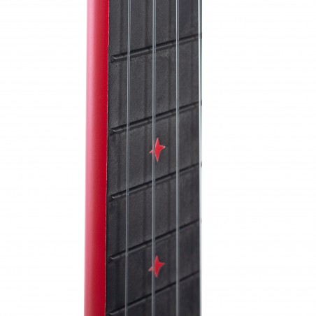 Kontsert ukulele komplekt Cascha carbon HH 2280 punane