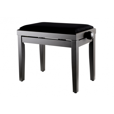 Classic Piano Bench Dark Walnut Matt
