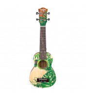 Soprano ukulele set Cascha HH 2602