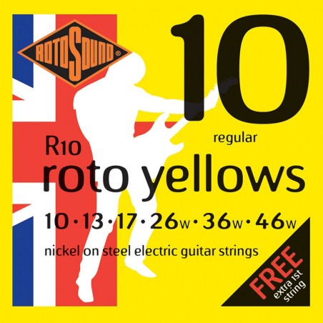 Rotosound R10 Roto electric guitar string set 10-46
