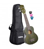 Soprano ukulele komplekt Cascha HH 2265