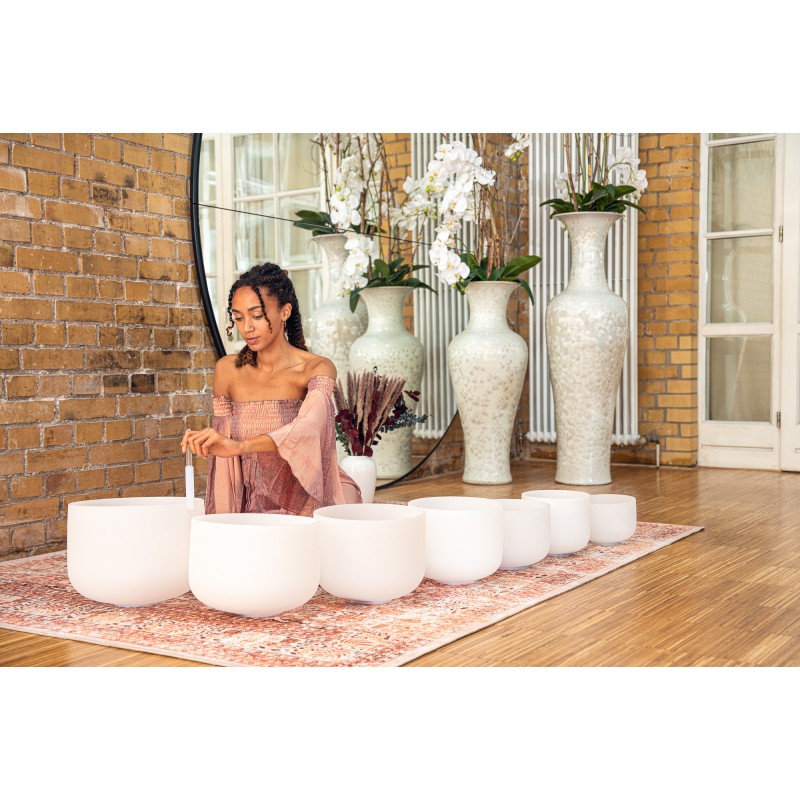 MEINL Sonic Energy Crystal Singing Bowls Chakra-Set