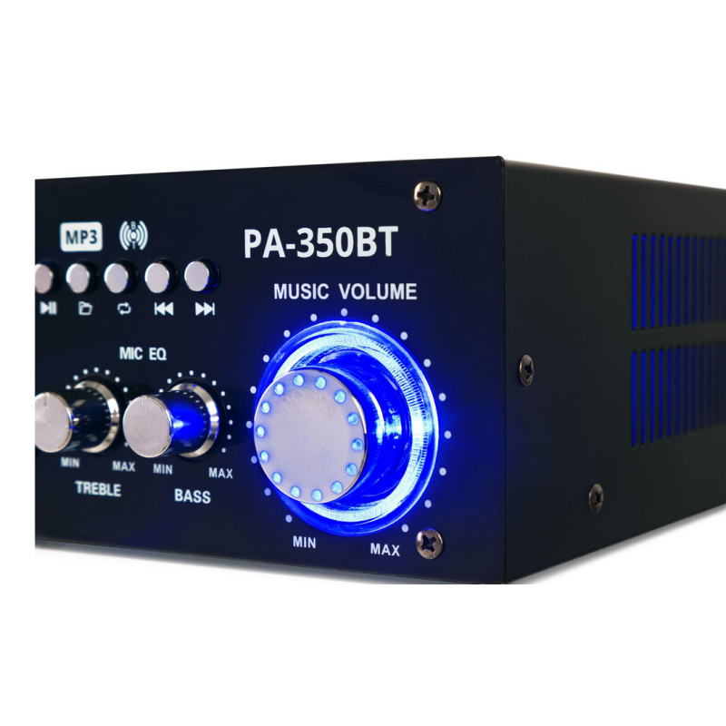 McGrey PA-350BT võimendi Bluetoothiga koos USB / MP3 mängijaga