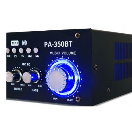 McGrey PA-350BT võimendi Bluetoothiga koos USB / MP3 mängijaga