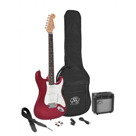 SX 3/4 ST style electric guitar pack SE1SK34-CAR