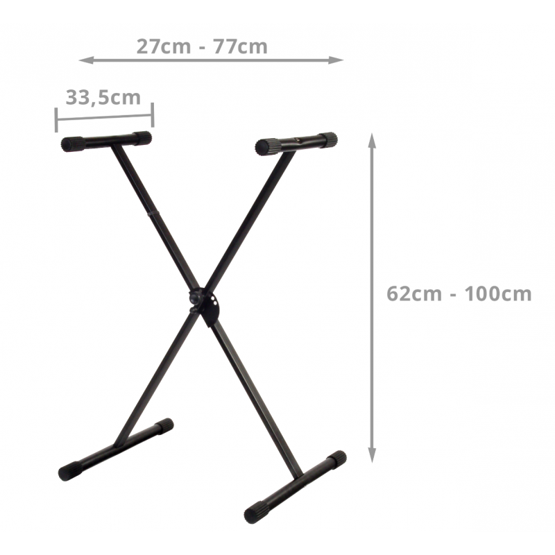 Classic X-Keyboard Stand Height Adjustable