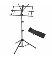 Music stand with bag SMS-420-BK