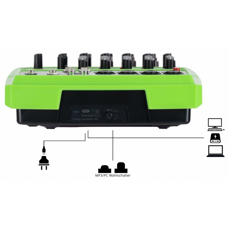 Pronomic Mini6 6-Channel USB Mixer